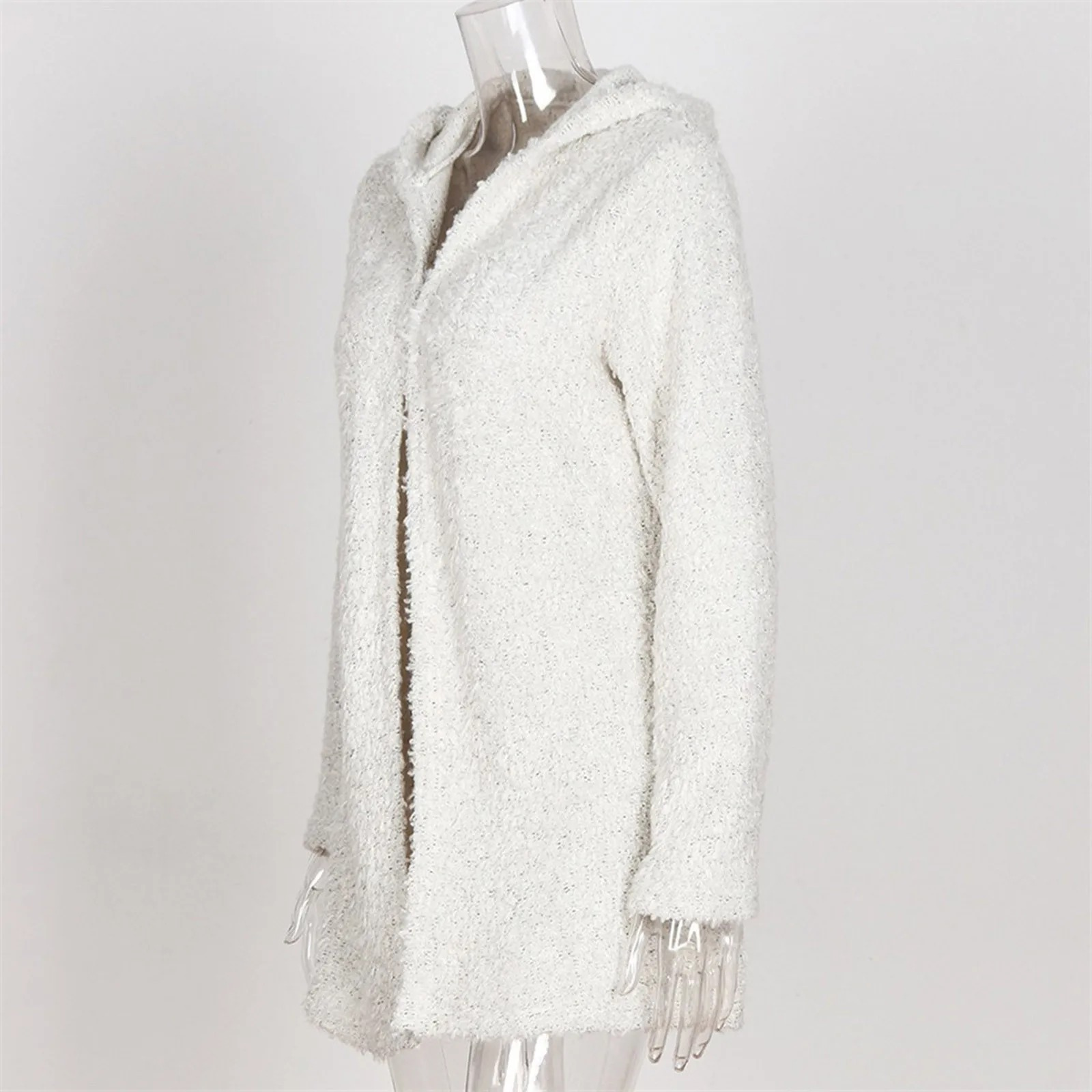 Isonvel - Zachte Teddy Jas Dames met Oversized Stijl en Comfortabele Textuur