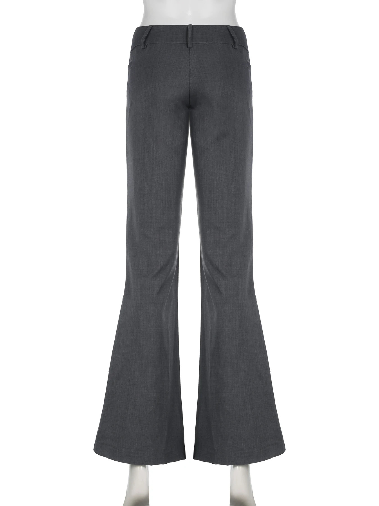 Melvora - Flared Broek Dames Verstelbare Taille Hoog Gesneden Bell Bottoms