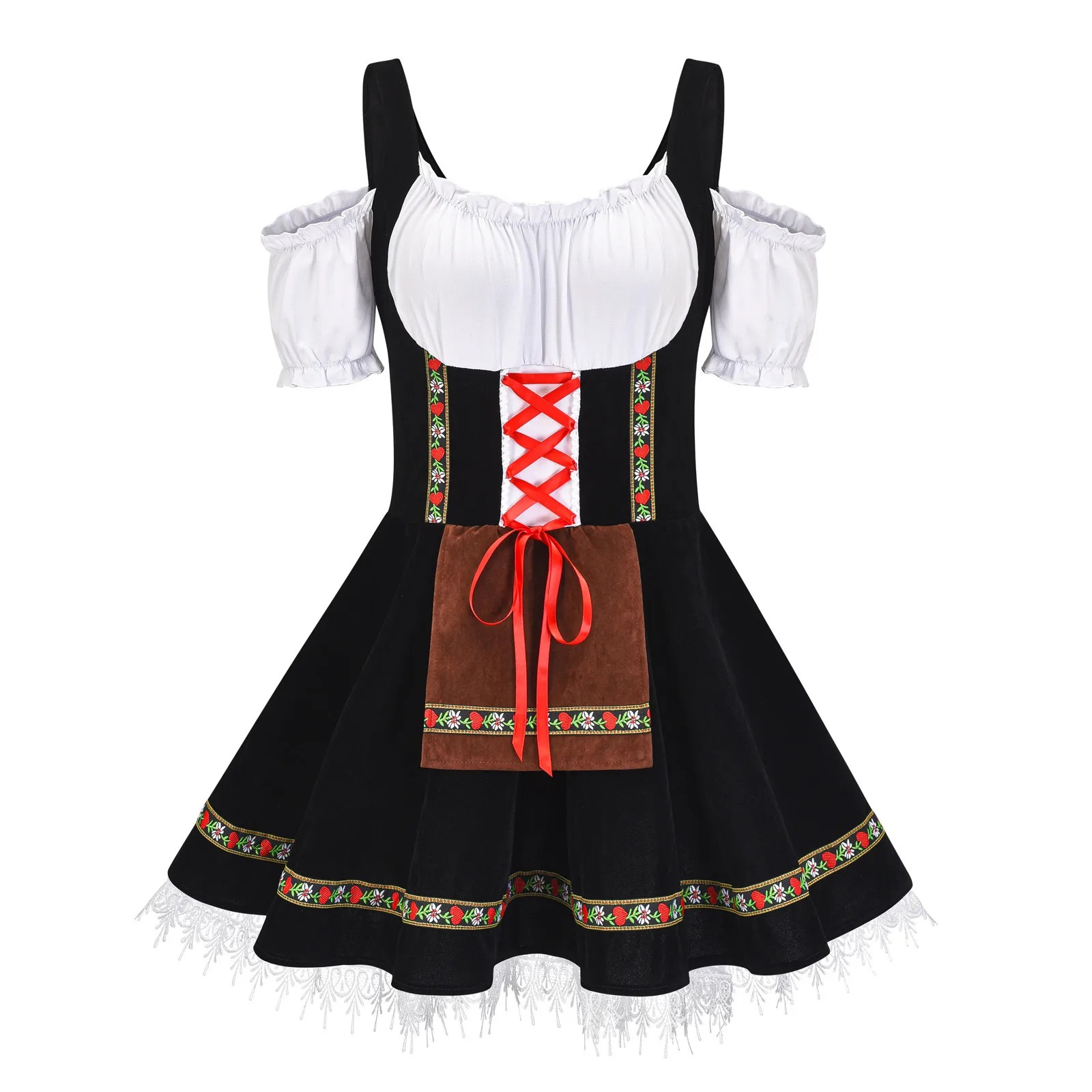 Didrila - Dirndl Dames Jurk voor Oktoberfest en Feesten