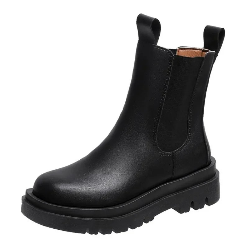 Carmela - Dames Chelsea Boots Gemakkelijk aan te Trekken met Elastische Zijkanten