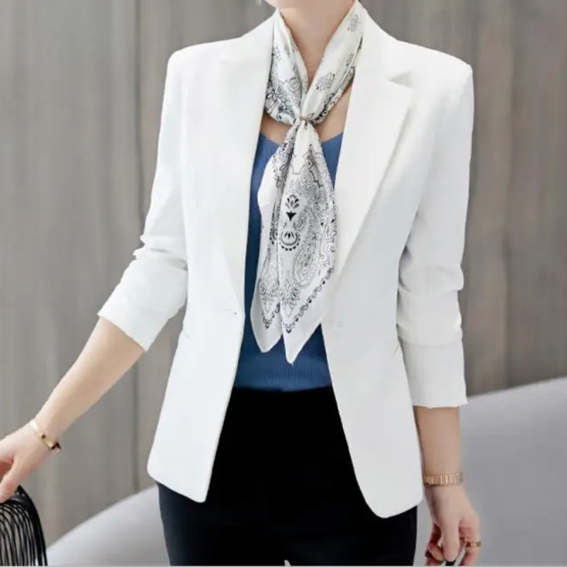 Netheid - Stijlvolle Dames Blazer Met Slim Fit - Ideaal Voor Kantoor