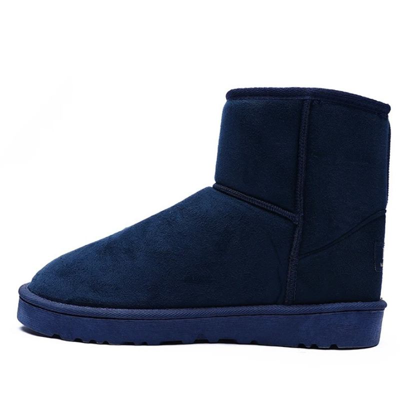 Damevel - Dames Boots Met Warme Voering - Winter Antislip Enkellaarzen