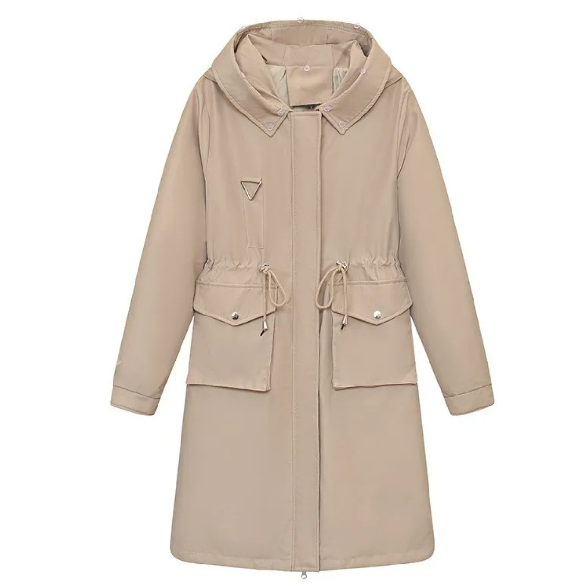 MonAmi bontkraag lange parka winterjas dames