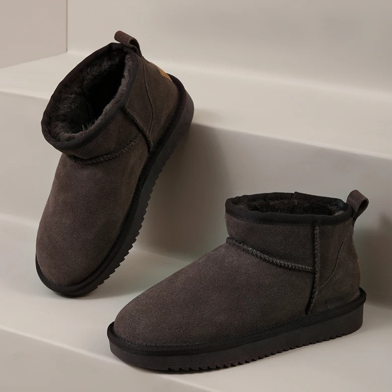 Schijee - Dames Boots Met Warme Voering - Winter Antislip Enkel Laarzen