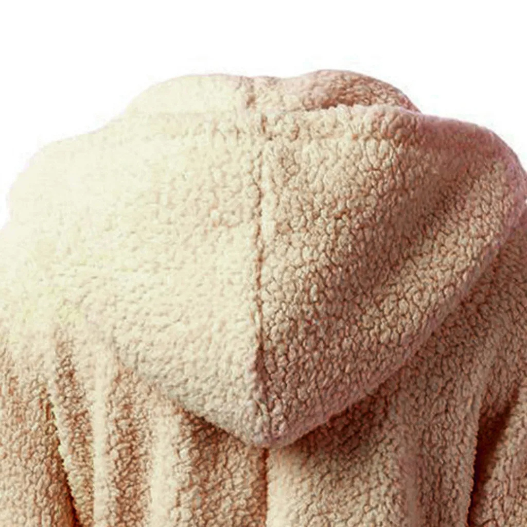 MonAmi fleece vesten dames met capuchon en rits