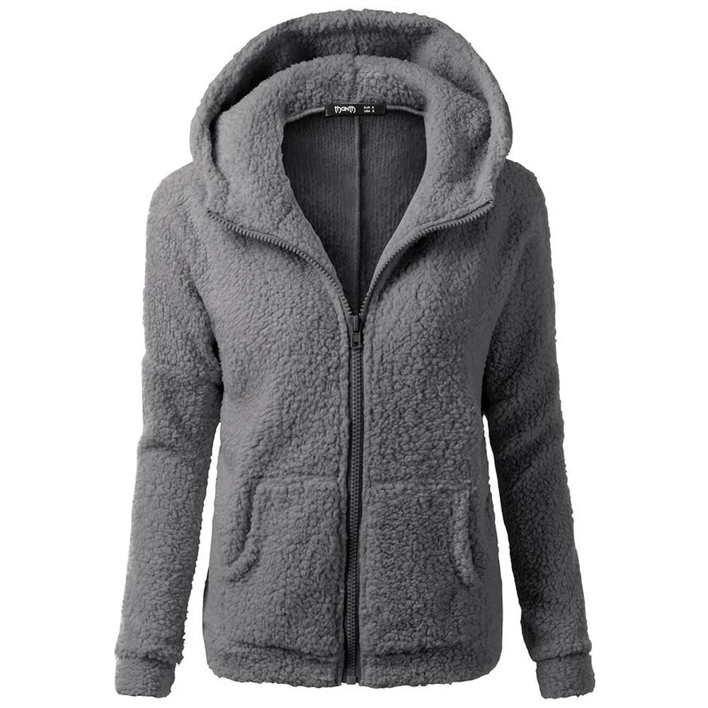 MonAmi wollen fleece vesten dames met rits