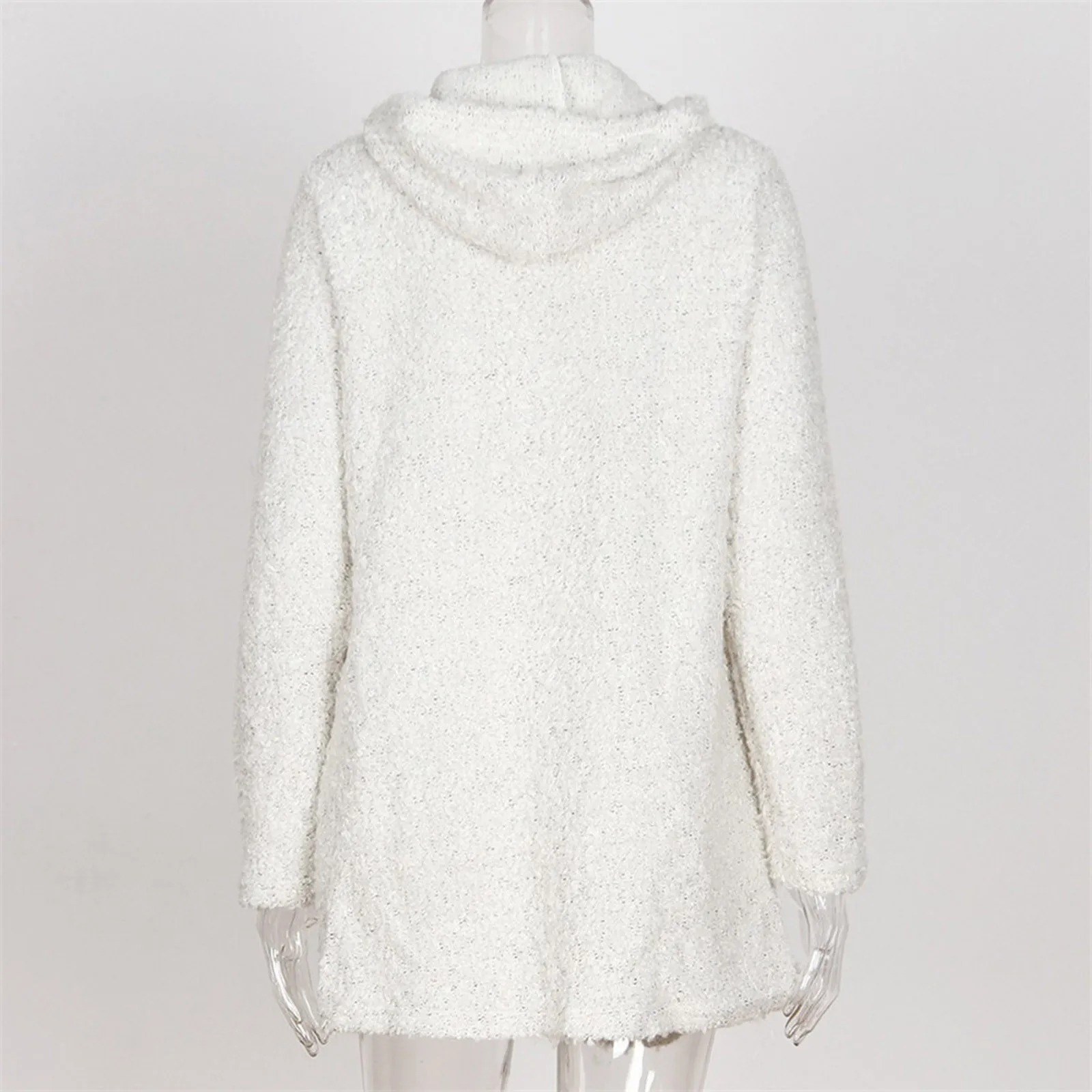 Isonvel - Zachte Teddy Jas Dames met Oversized Stijl en Comfortabele Textuur