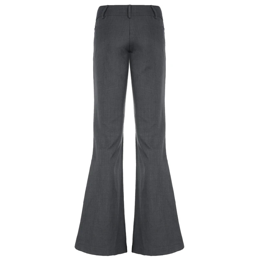 Renalta - Flared Broek Dames Hoog Gesneden Boho Patroon Bell Bottoms