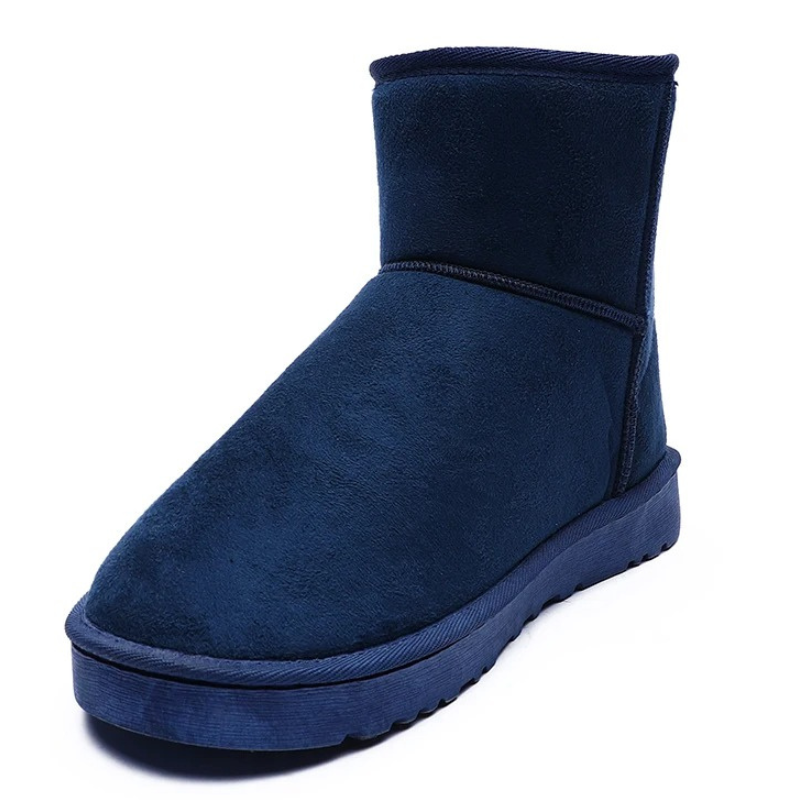 Damevel - Dames Boots Met Warme Voering - Winter Antislip Enkellaarzen