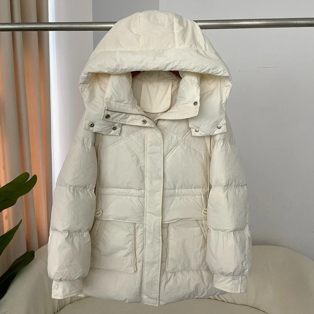 MonAmi parka stijl gewatteerde donsjas dames