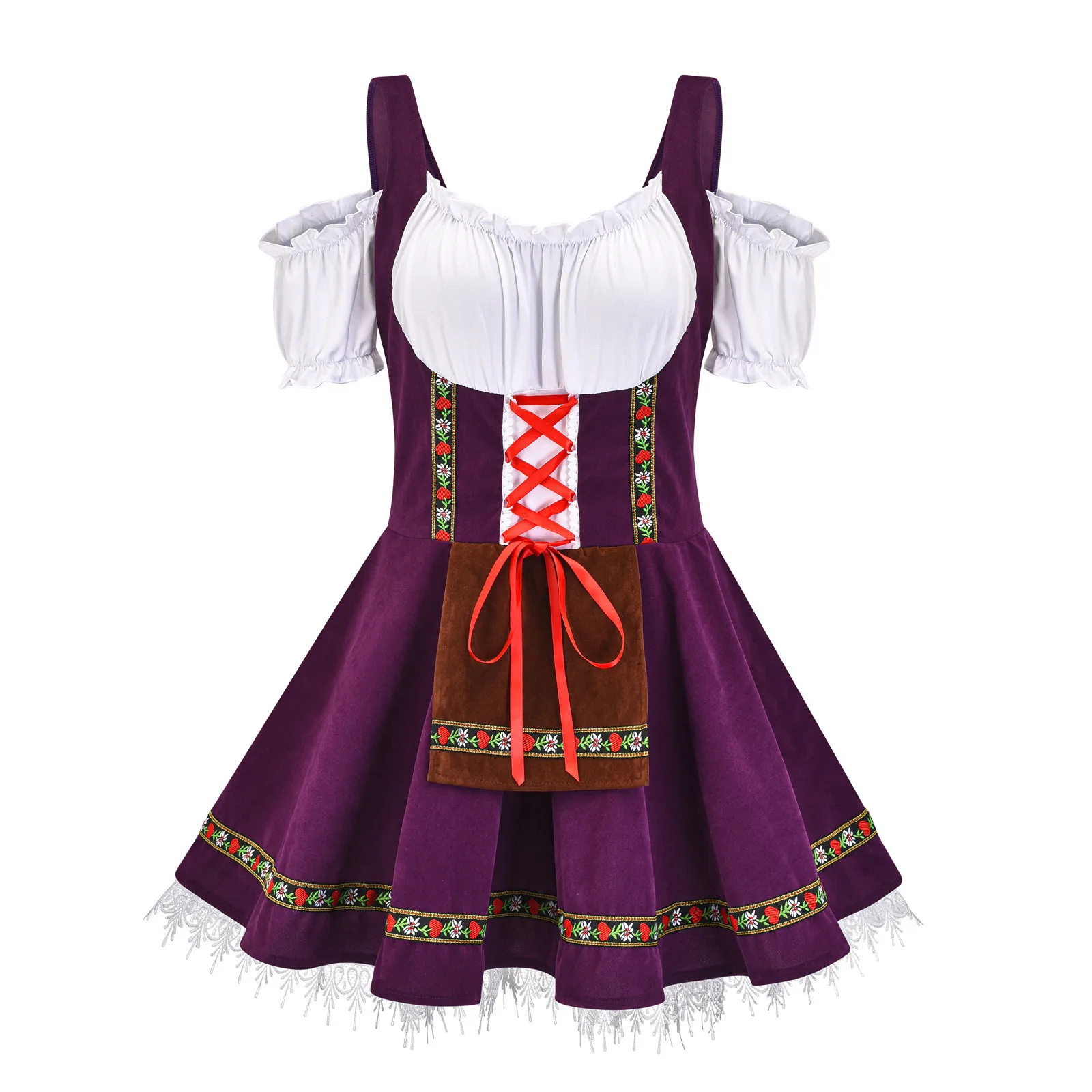 Didrila - Dirndl Dames Jurk voor Oktoberfest en Feesten