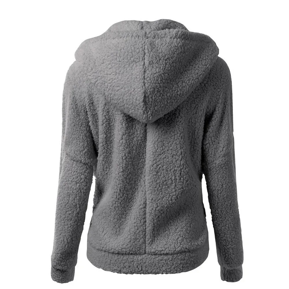 MonAmi wollen fleece vesten dames met rits