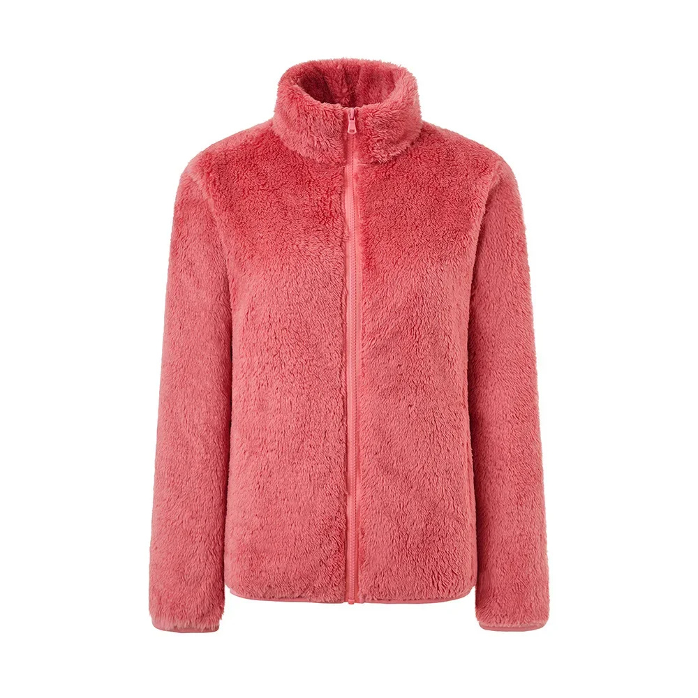 Softury - Pluche Jasje met Ritssluiting en Comfortabele Pasvorm, Fleece Vest Dames