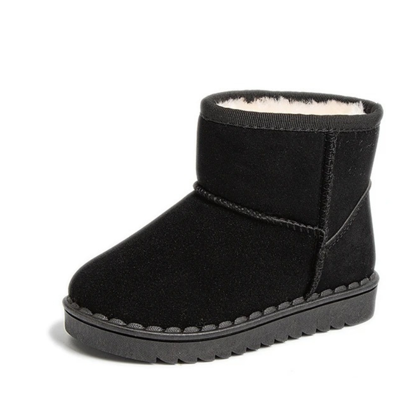 Vrouwgo - Dames Boots Met Warme Voering - Winter Enkel Laarzen Antislip