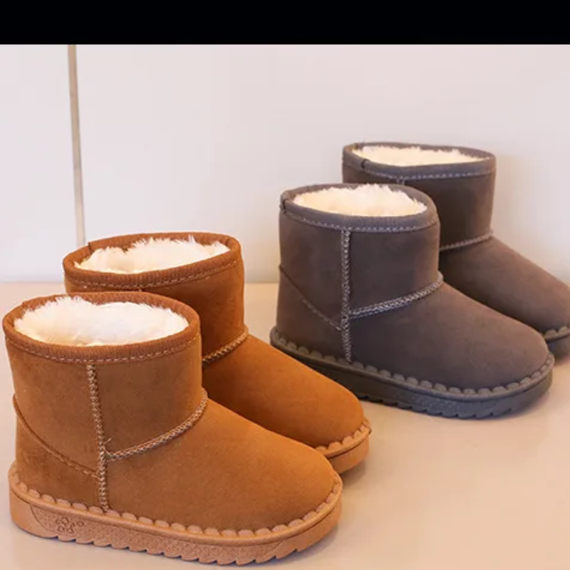 Stapsun - Dames Boots Met Warme Voering - Comfortabele Winter Enkel Laarzen