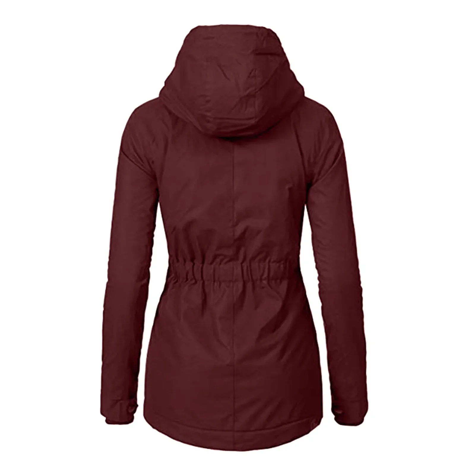 MonAmi Fleece gevoerde parka lange winterjas dames