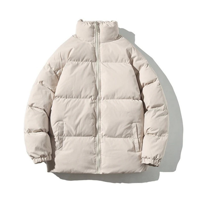 MonAmi staande kraag rits puffer jas dames