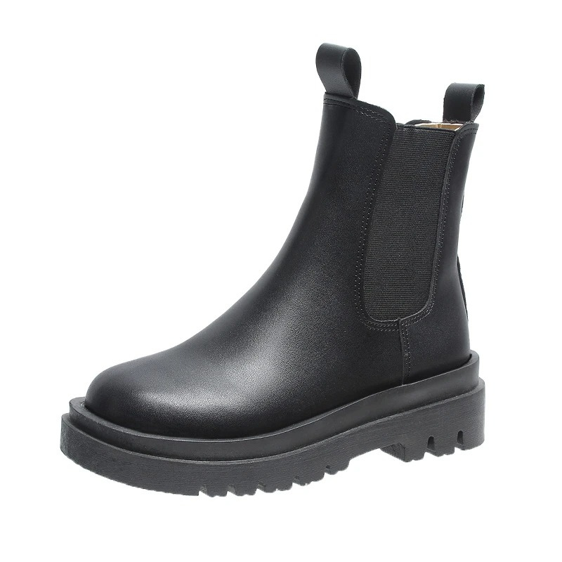 Lavinia -  Dames Chelsea Boots met Dikke Zool en Robuuste Zool