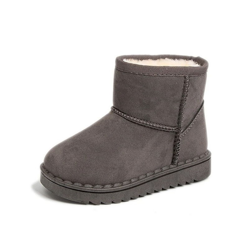 Vrouwgo - Dames Boots Met Warme Voering - Winter Enkel Laarzen Antislip