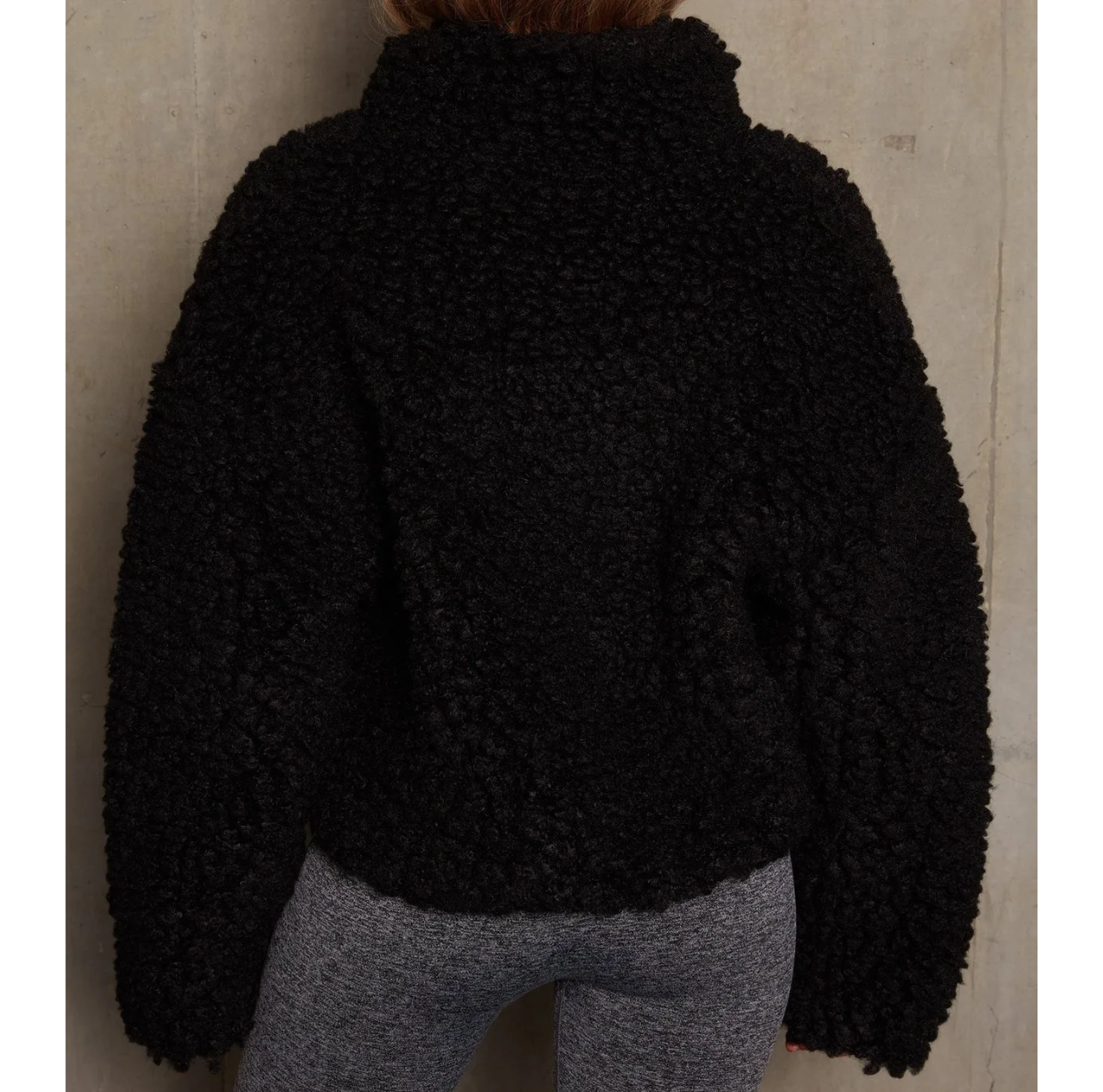 Meralda - Modieuze Teddy Jas Dames - Warme Winterjas met Rits en Fleece