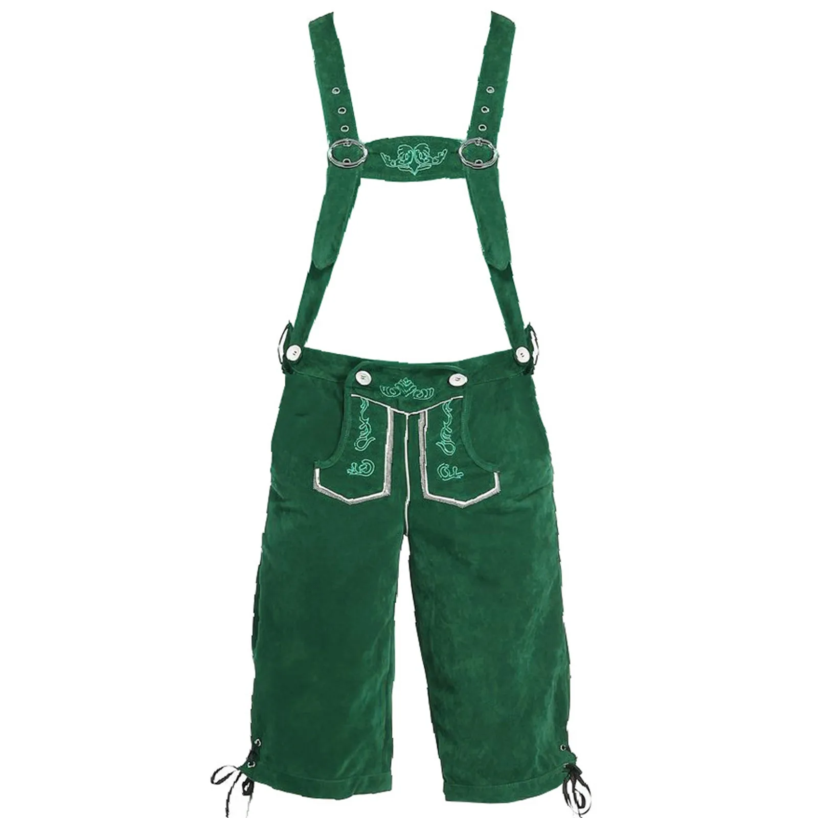 GerLedr - Traditionele Beierse Lederhosen met Borduursels voor Heren