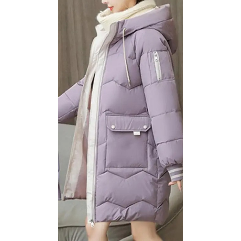 MonAmi rits comfortabele puffer jas dames