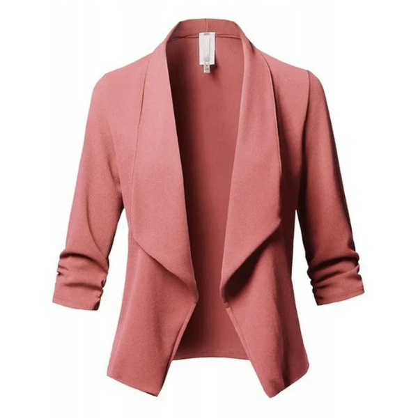 Blazera - Elegante Dames Blazer Met Open Front - Ideaal Voor Elke Dag