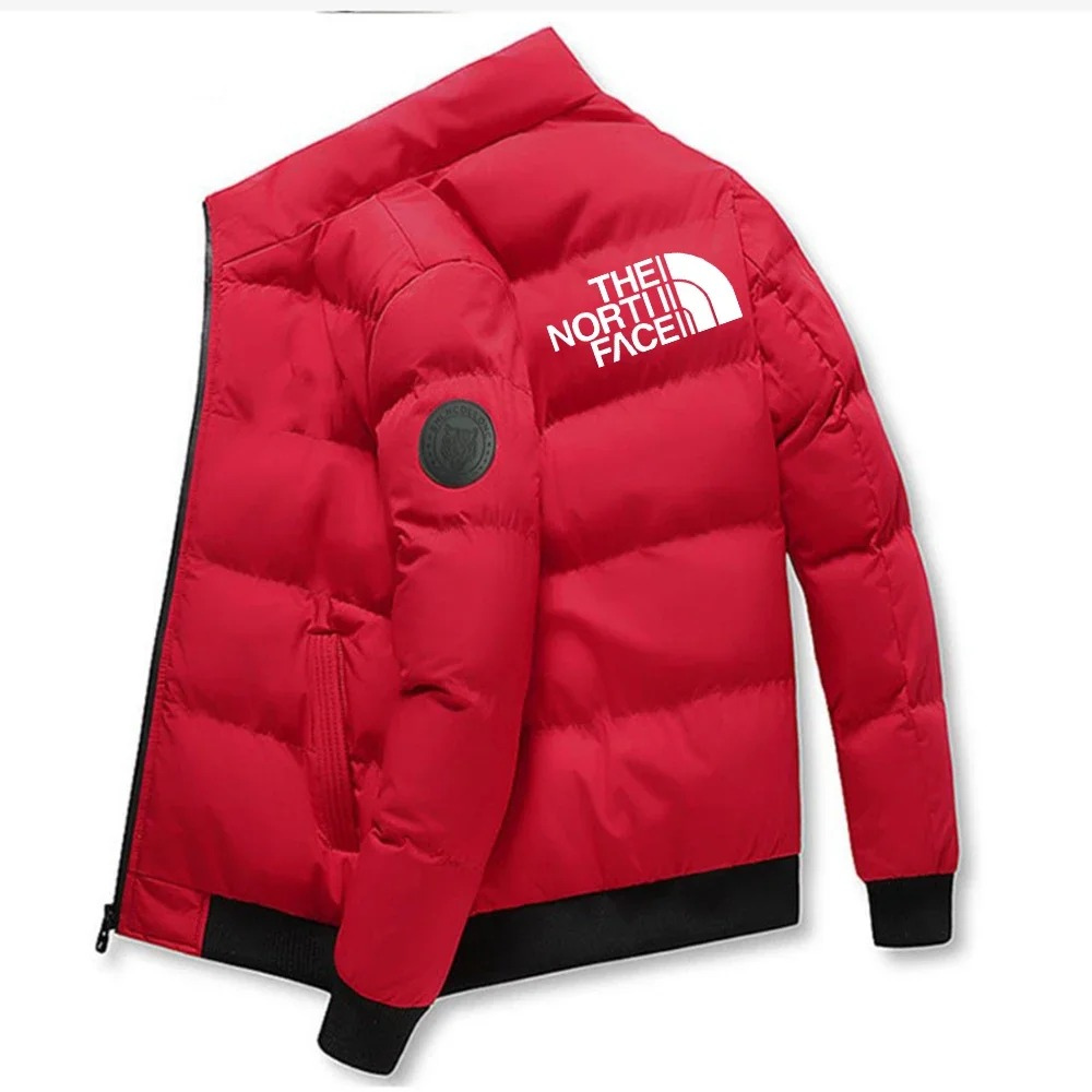 MonAmi Slanke puffer jas dames met logoprint