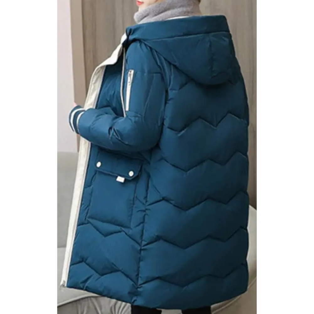 MonAmi rits comfortabele puffer jas dames