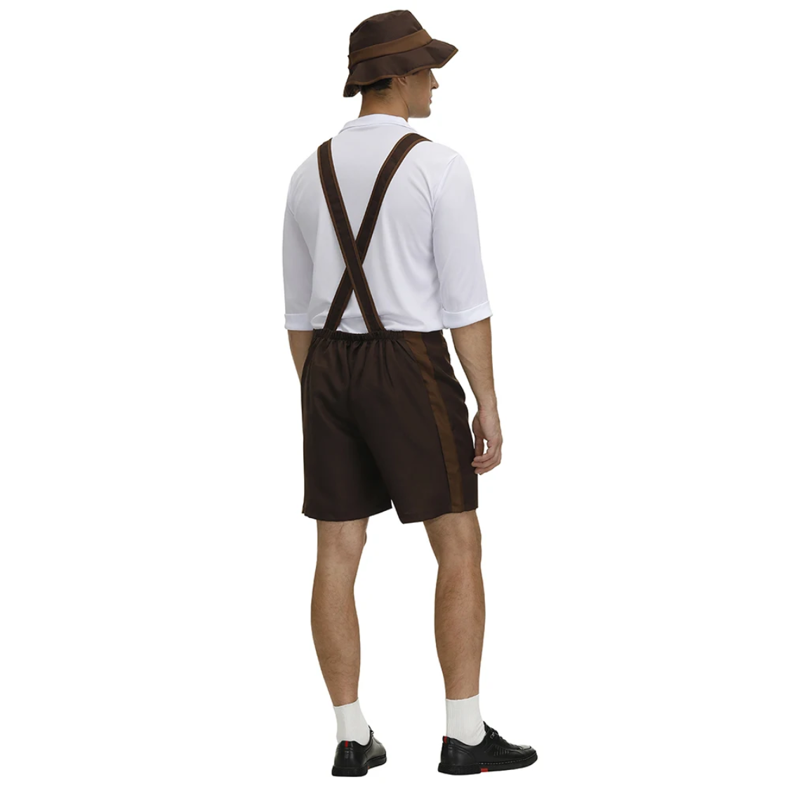 GerLedr - Traditionele Heren Lederhosen met Bretels - Perfect voor Feesten