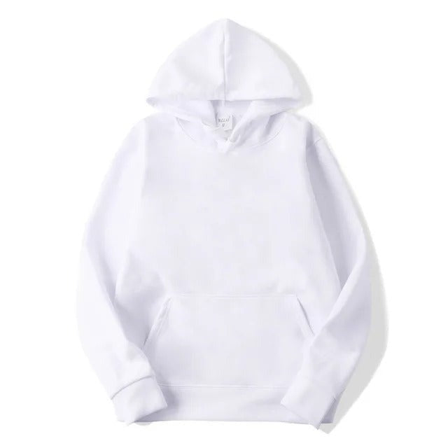 Aurora Katoenen Hoodie met Effen Kleur en Capuchon