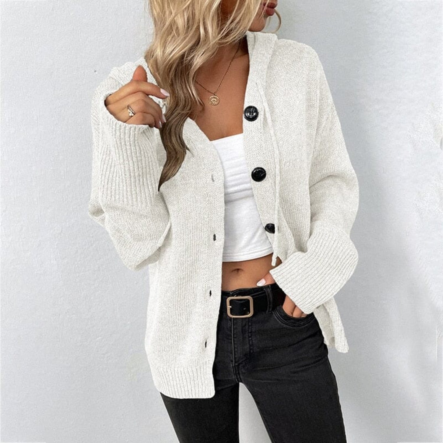 CosyCardi Comfort Knit - Casual Dames Cardigan