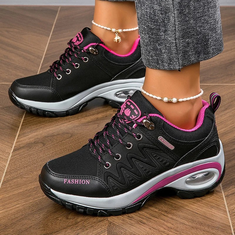 HiSneakers® waterdichte kleurrijke dames orthopedische wandelschoenen