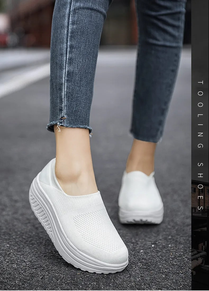 HiSneakers® veel kleur ademende dames Orthopedische wandelschoenen