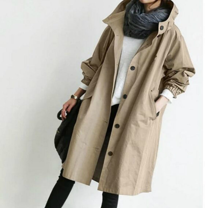 MonAmi Wind- en Waterdichte Dames Trenchcoat