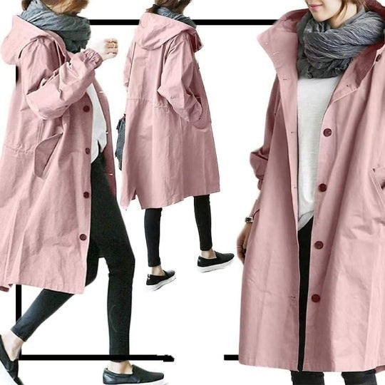 MonAmi Wind- en Waterdichte Dames Trenchcoat