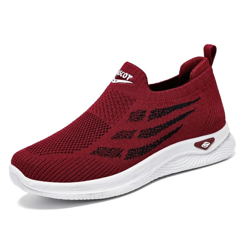 HiSneakers sport stijl paars lichtgewicht Arch fit sneakers