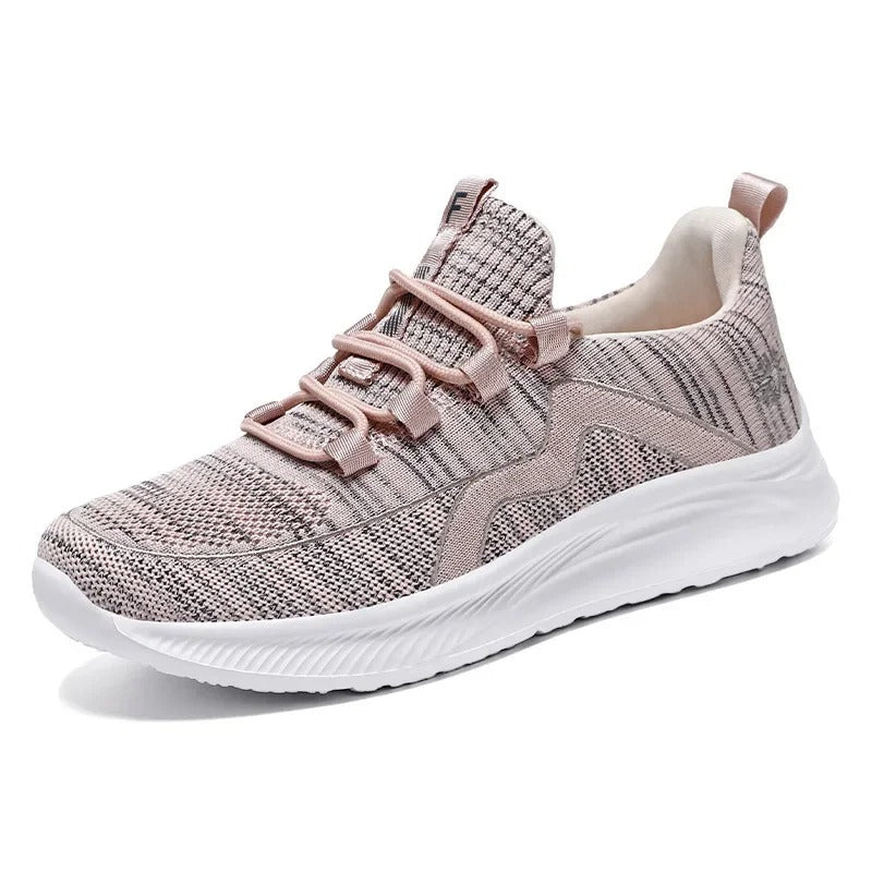 HiSneakers paarse lichtgewicht elastische comfortabele Arch fit sneakers