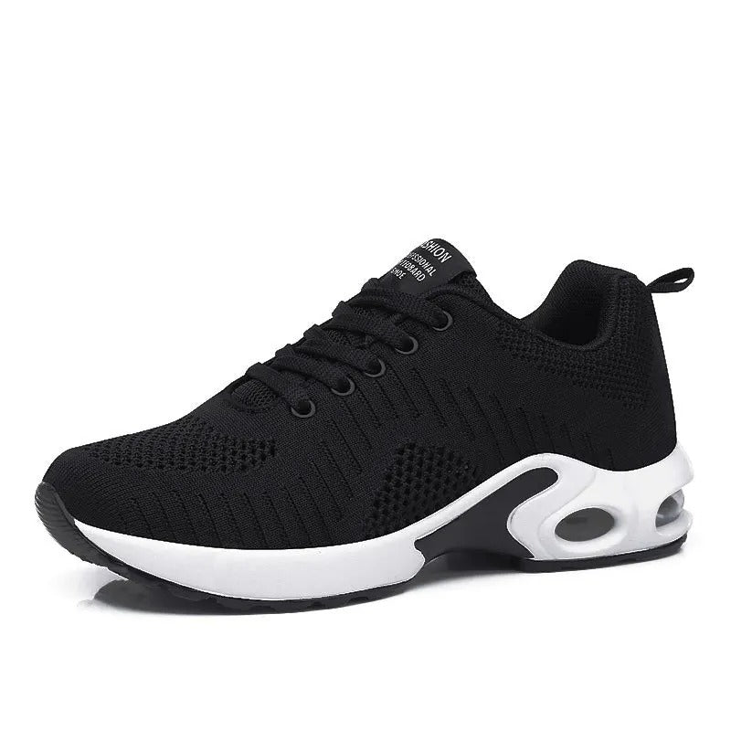 HiSneakers rode ademende platte comfortabele Arch fit sneakers