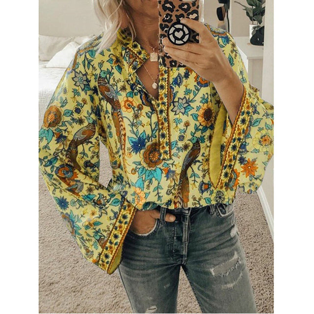 PeacockCharm Dames Zomerblouse