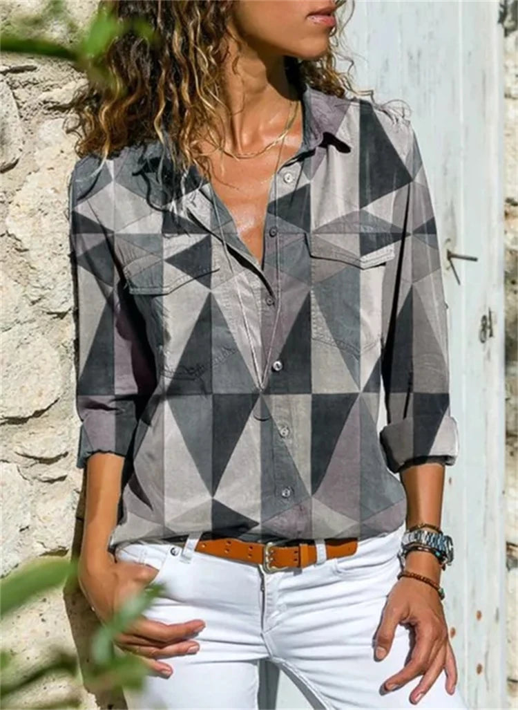 VibrantHue Dames Zomerblouse