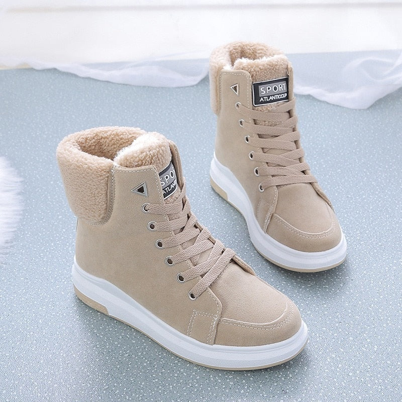 HiSneakers Nina Hoge Sneakers | Warme Snowboots Met Voering