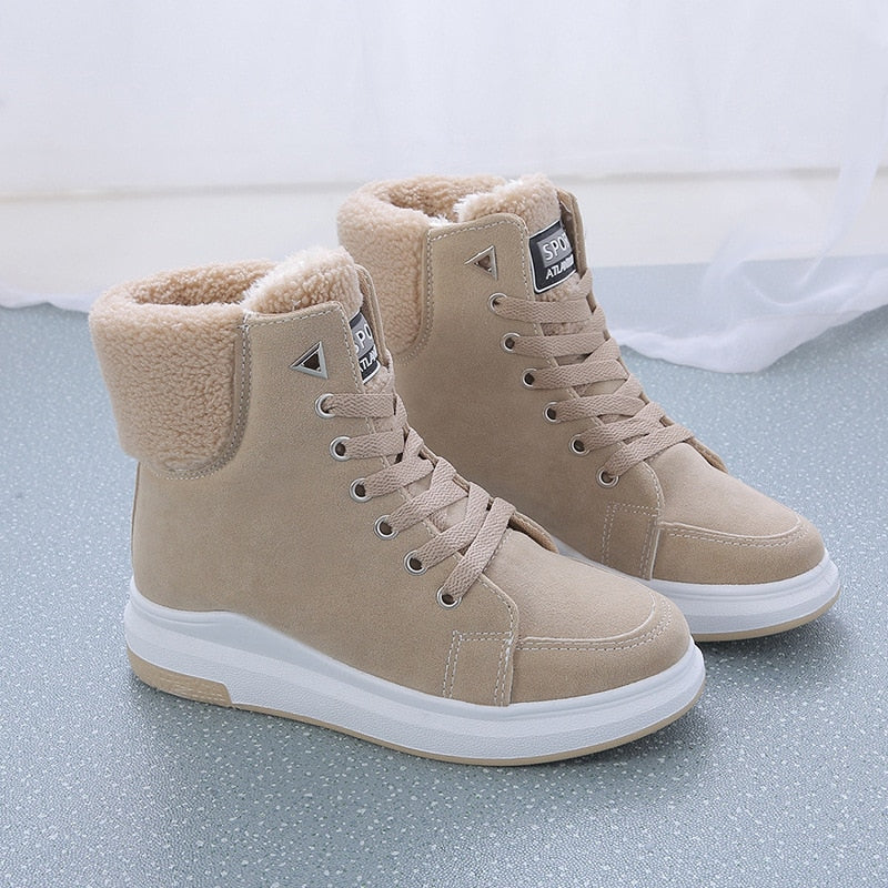 HiSneakers Nina Hoge Sneakers | Warme Snowboots Met Voering