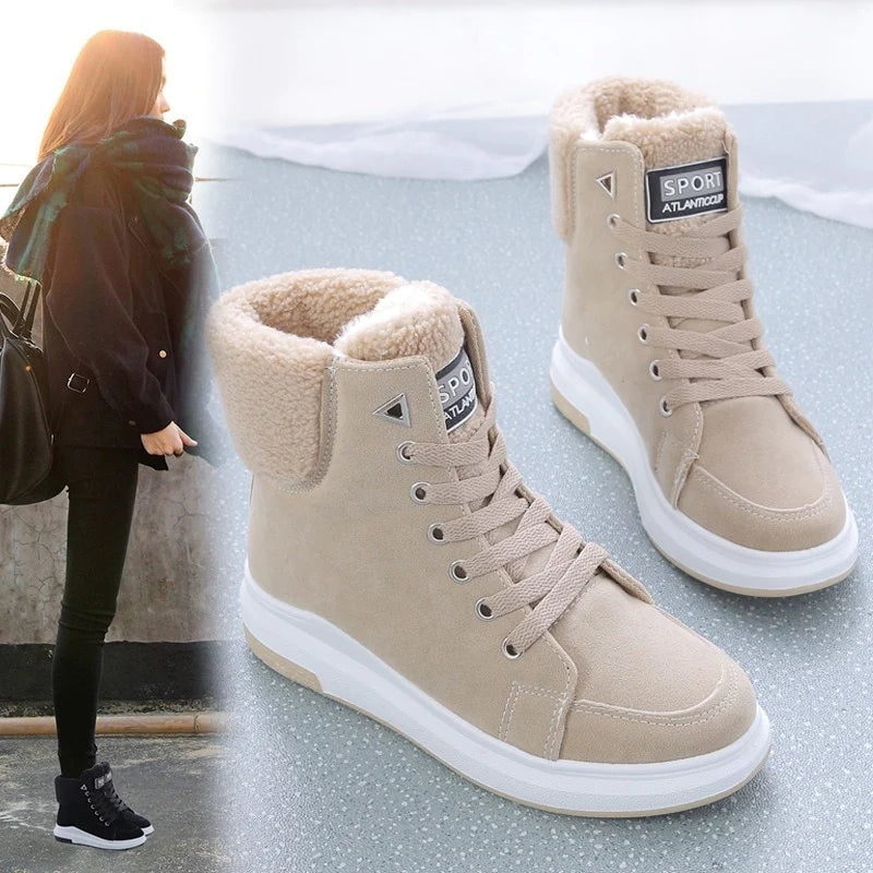 HiSneakers Nina Hoge Sneakers | Warme Snowboots Met Voering