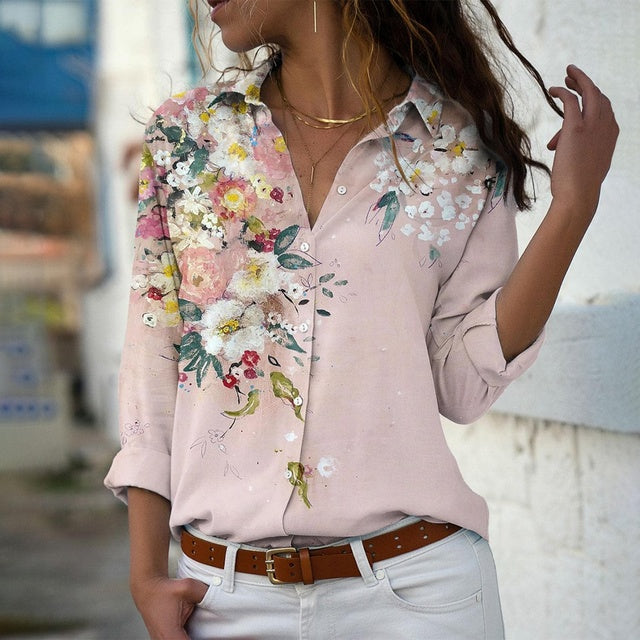 MonAmi Zomer Blouses voor Dames met een Gestreepte Print